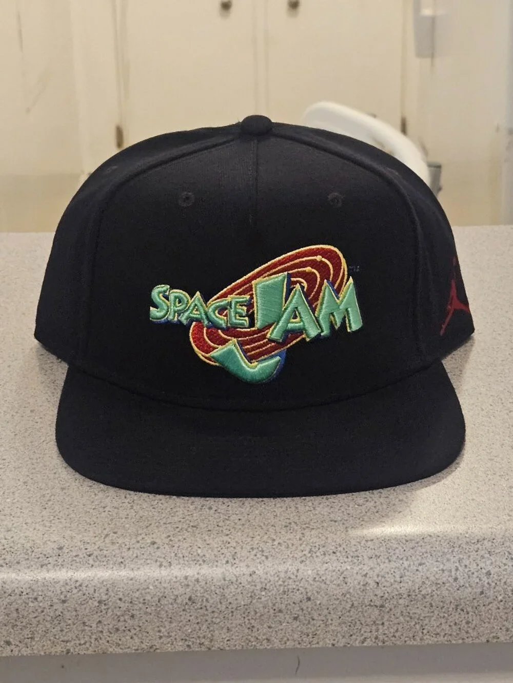 Air Jordan Hat Men Black Space Jam Jumpman Snap Back Cap